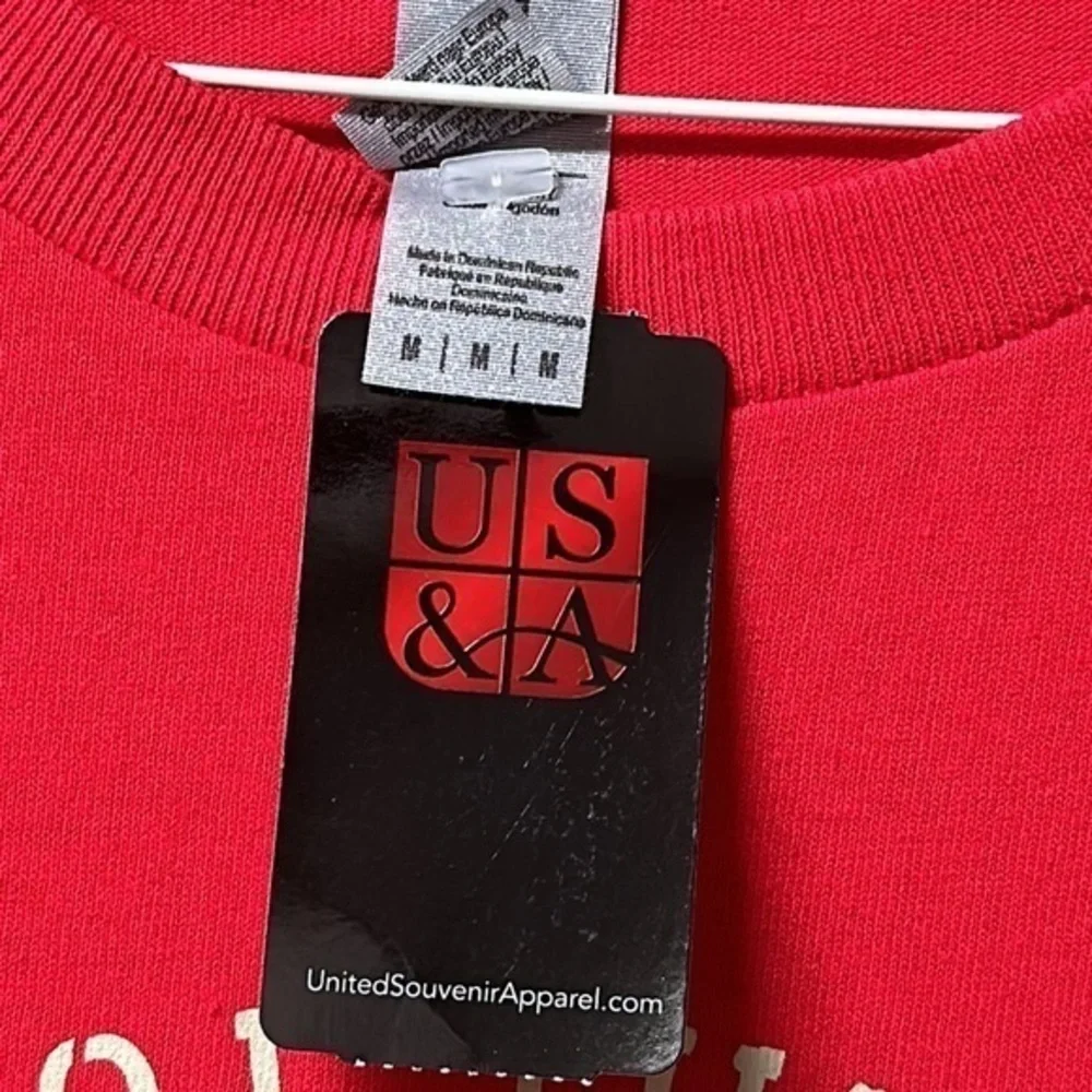 United Souvenir Apparel USA Flag Home of‎ the Free graphic Tshirt men’s sz M NWT